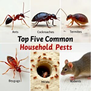 Top 5 Common Household Pests