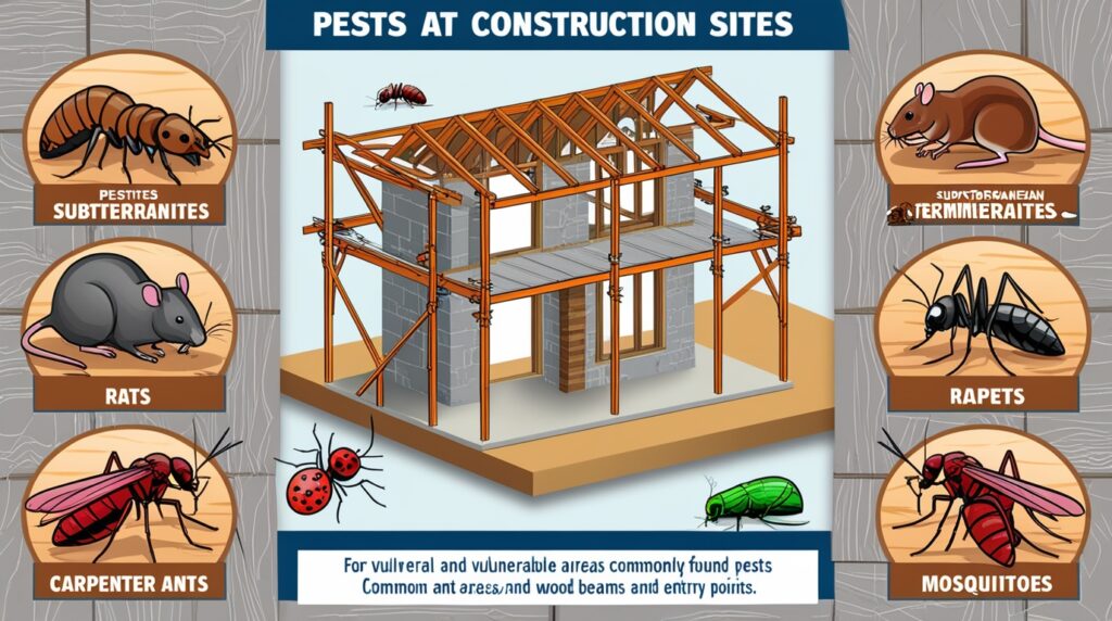 Pests at construction